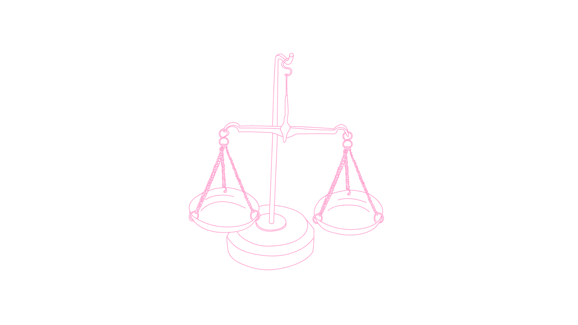 A line drawing of a scale