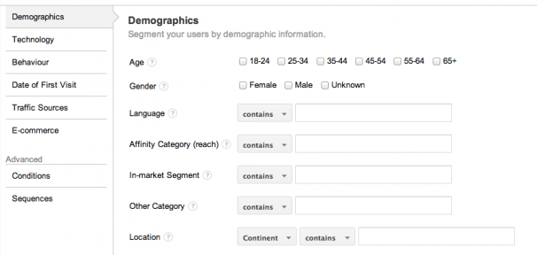 form demographics